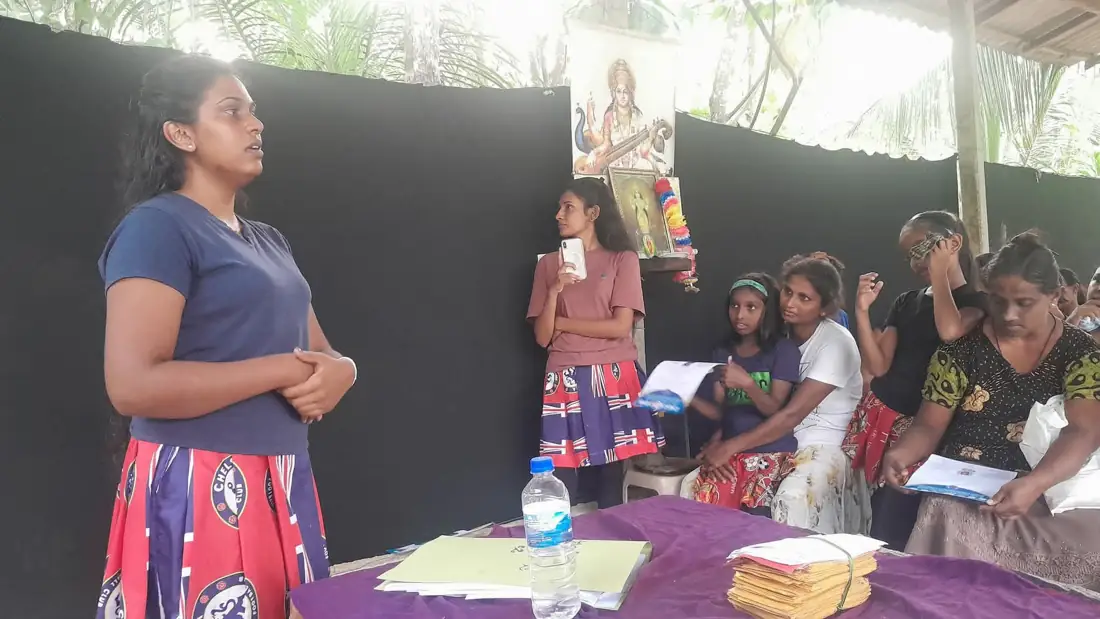 IHRC and Shri Hela Cultural Collaboration Foundation Award Certificates to Batapothalla Art Institute Dance Students