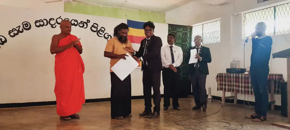 International Human Rights Commission and Shri Hela Cultural Collaboration Foundation Support "Manusath Abhiman" Social Care Programme in Dehiowita