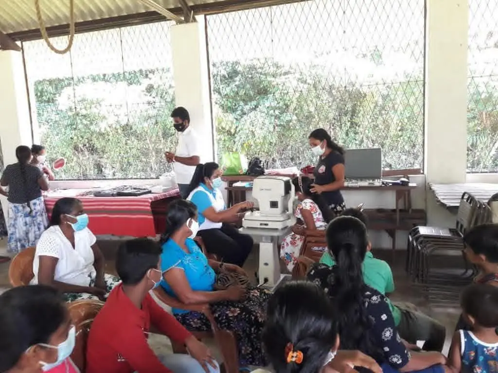 SHCCF and IHRC Host Free Eye Clinic and Ophthalmology Counseling in North Central Province