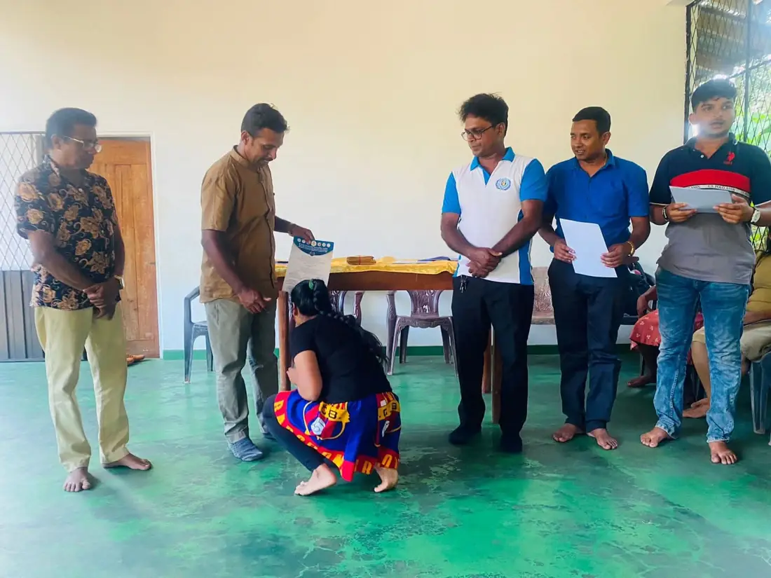 IHRC and Shri Hela Cultural Collaboration Foundation Award Certificates to Dance Students in Pannala After Two Years of Free Education