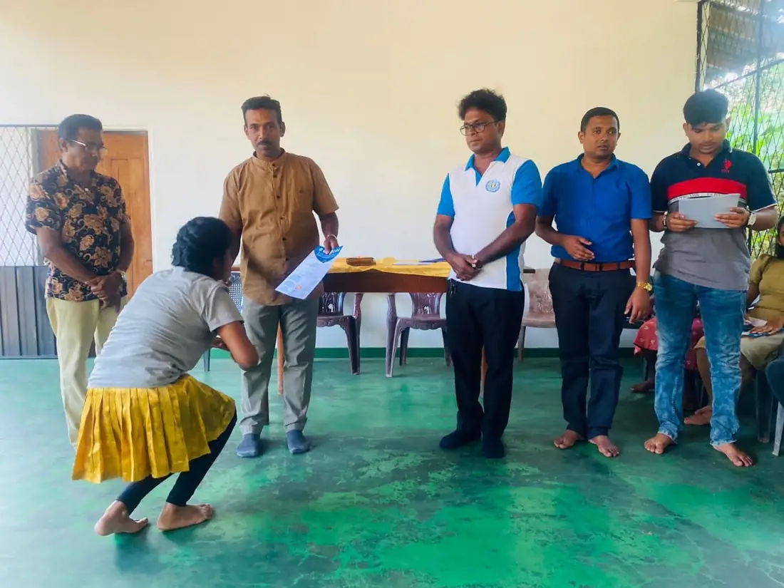 IHRC and Shri Hela Cultural Collaboration Foundation Award Certificates to Dance Students in Pannala After Two Years of Free Education