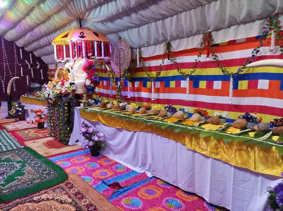 SHCCF and IHRC Attend Traditional "Ves Mangallaya" Ceremony of Hettipola Threethal Ranga Bhoomi Kalayathanaya