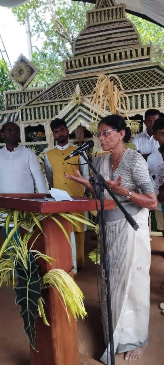 SHCCF and IHRC Attend Traditional "Ves Mangallaya" Ceremony of Hettipola Threethal Ranga Bhoomi Kalayathanaya