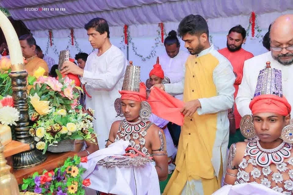 SHCCF and IHRC Attend Traditional "Ves Mangallaya" Ceremony of Hettipola Threethal Ranga Bhoomi Kalayathanaya
