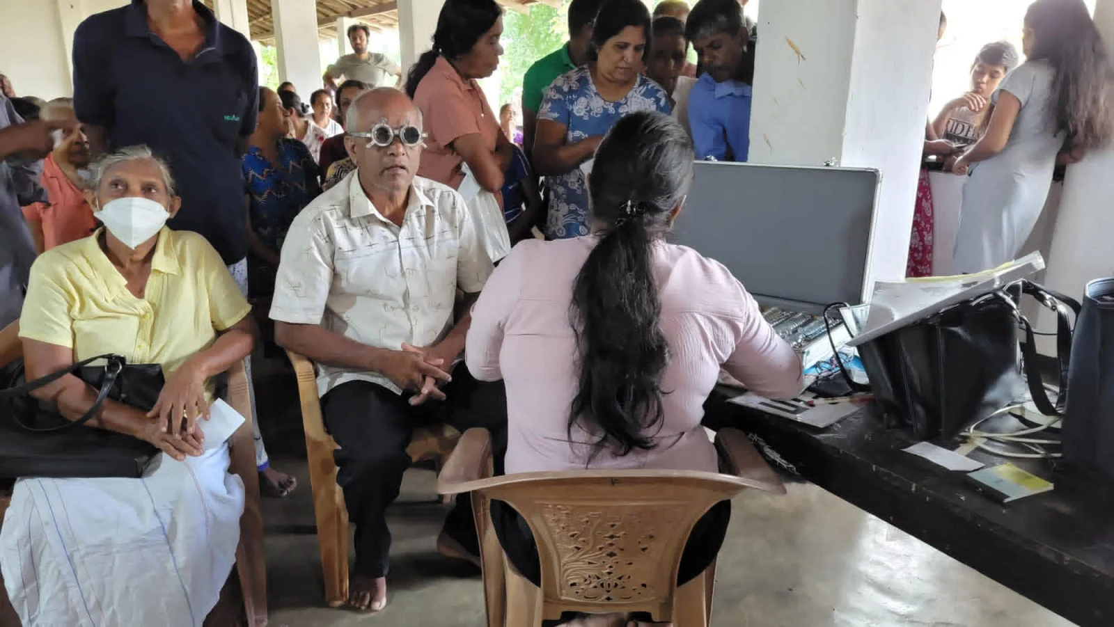SHCCF and IHRC Host Specialized Eye Care Clinic and Free Spectacle Distribution for Senior Citizens in Dankotuwa