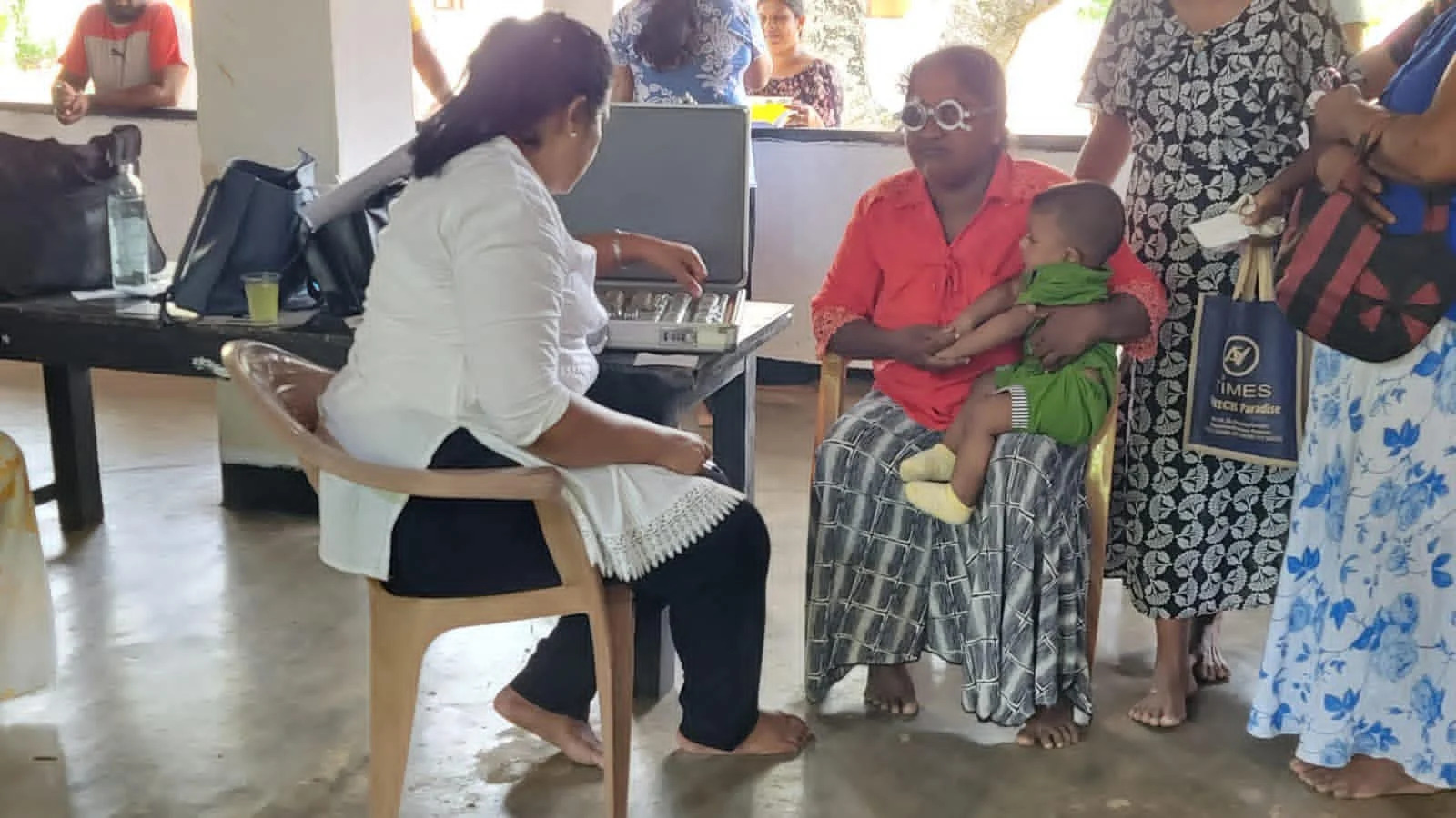 SHCCF and IHRC Host Specialized Eye Care Clinic and Free Spectacle Distribution for Senior Citizens in Dankotuwa