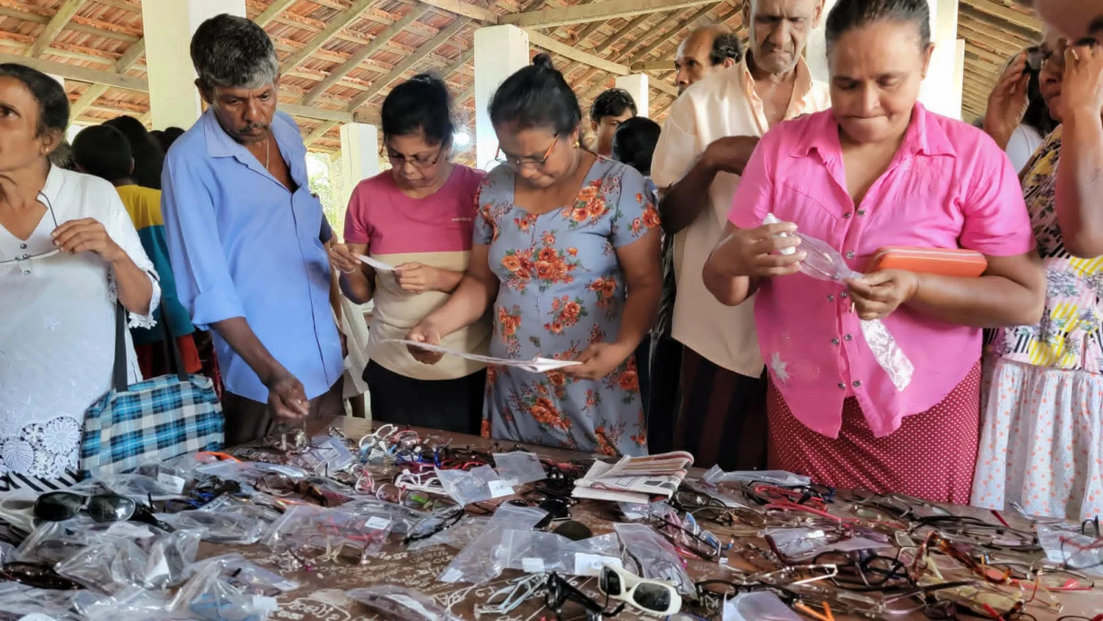 SHCCF and IHRC Host Specialized Eye Care Clinic and Free Spectacle Distribution for Senior Citizens in Dankotuwa