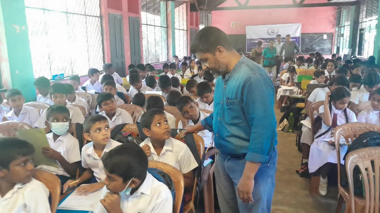SHCCF and IHRC Launch Educational Development and Counseling Program for Schoolchildren in Pannala Division