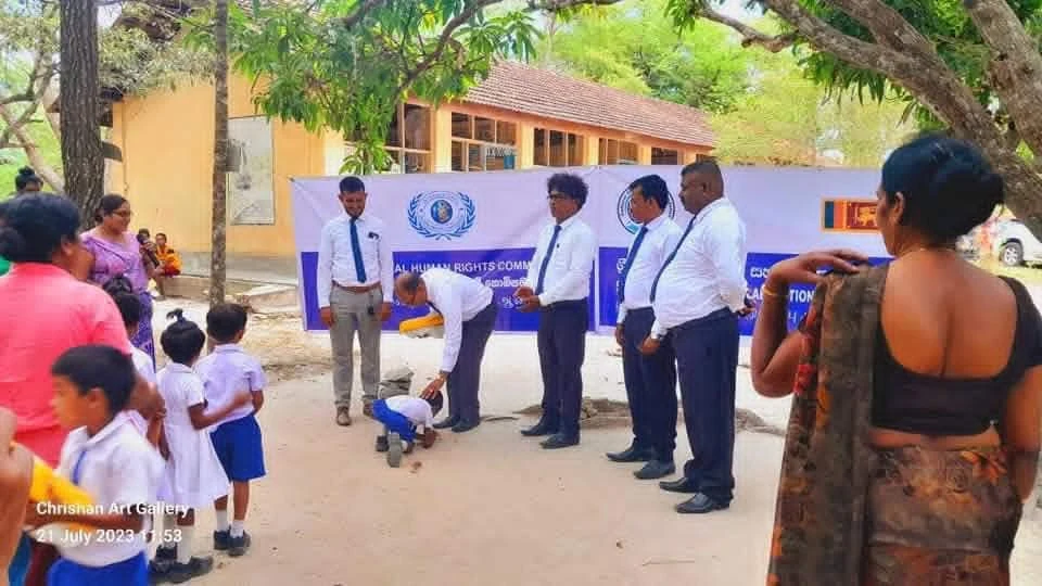 SHCCF and IHRC Support Wariyapola Tambarawa Primary School with LKR 450,000 Worth of Educational Materials, Sound System, and Essential Relief