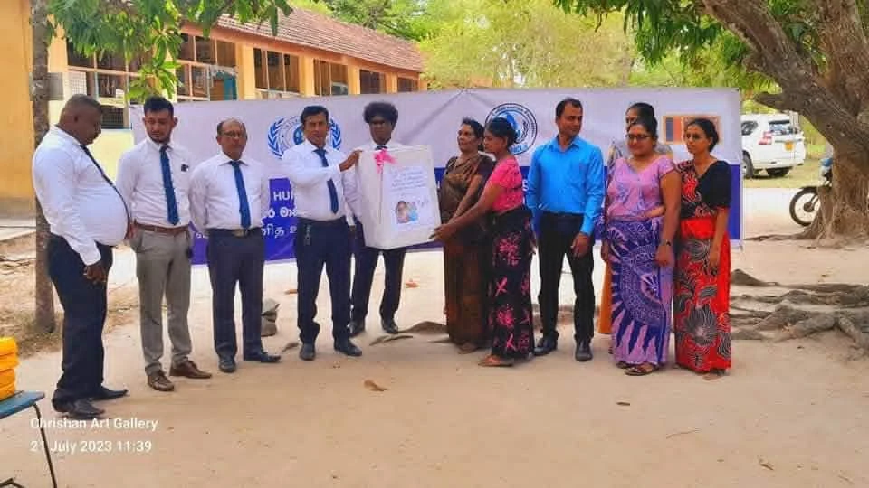 SHCCF and IHRC Support Wariyapola Tambarawa Primary School with LKR 450,000 Worth of Educational Materials, Sound System, and Essential Relief