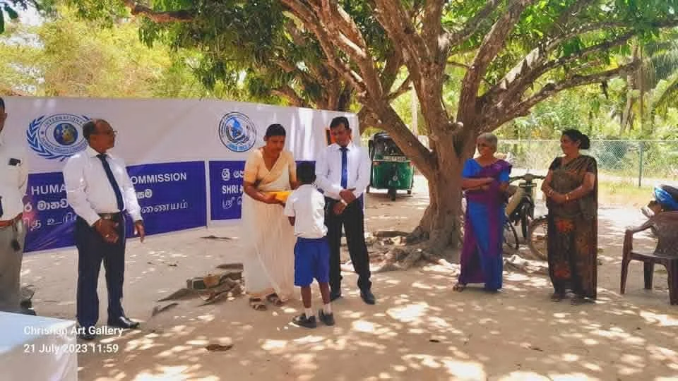 SHCCF and IHRC Support Wariyapola Tambarawa Primary School with LKR 450,000 Worth of Educational Materials, Sound System, and Essential Relief