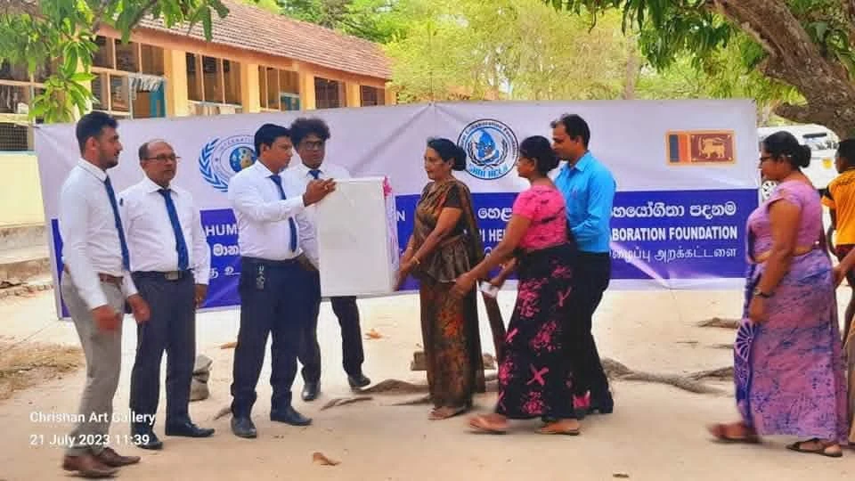 SHCCF and IHRC Support Wariyapola Tambarawa Primary School with LKR 450,000 Worth of Educational Materials, Sound System, and Essential Relief